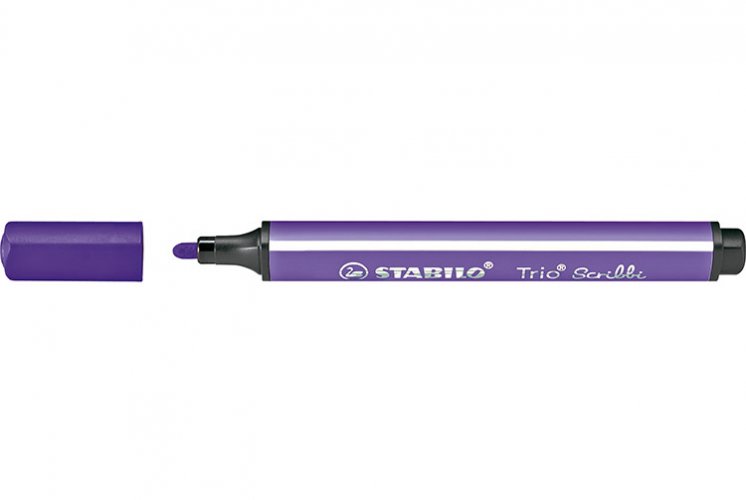 Huopakynä STABILO Trio Scribbi violetti, hinta 1,23€
