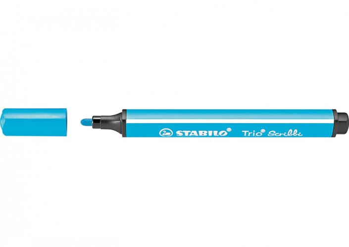 Huopakynä STABILO Trio Scribbi vaaleansininen, hinta 1,23€
