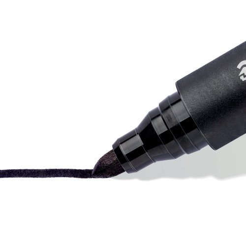 Huopakynä Staedtler 352 pyöreä 2 mm permanent musta, hinta 0,95€