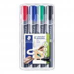 Huopakynä Staedtler 352 pyöreä 2mm permanent värilajitelma 4kpl