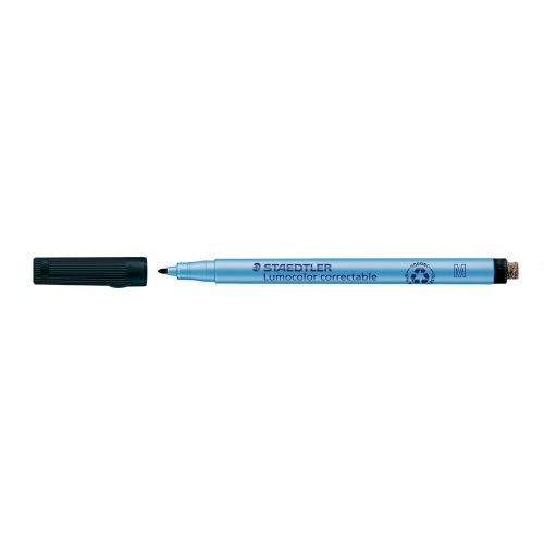 Huopakynä Staedtler lumocolor 305 medium kärki, musta, hinta 3,49€
