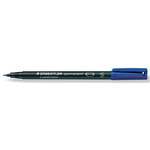 Huopakynä Staedtler lumocolor 313 s 0,4mm permanent sininen, hinta 2,02€