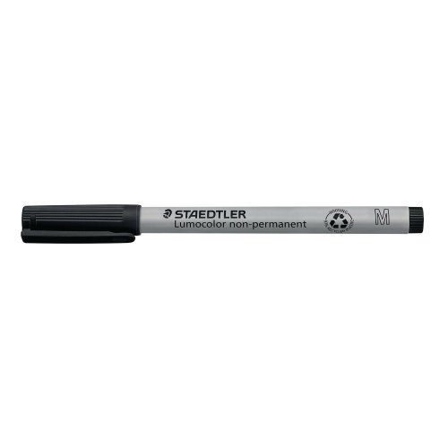 Huopakynä Staedtler lumocolor 315 1mm vesiliukoinen musta, hinta 1,53€