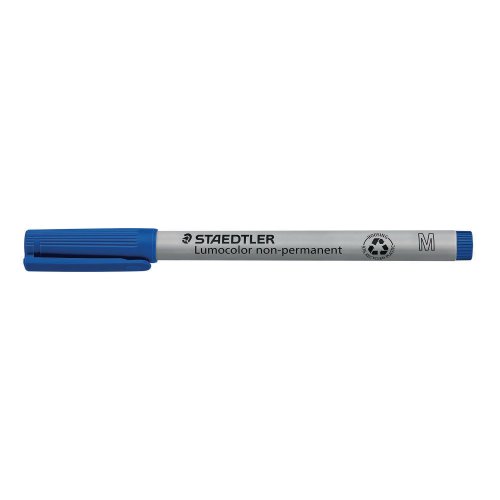 Huopakynä Staedtler lumocolor 315 1mm vesiliukoinen sininen, hinta 1,55€