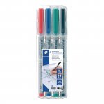 Huopakynä Staedtler lumocolor 315 1mm vesiliukoinen värilajitelma 4kpl