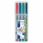 Huopakynä Staedtler lumocolor 316 0,6 vesiliukoinen värilajitelma 4kpl