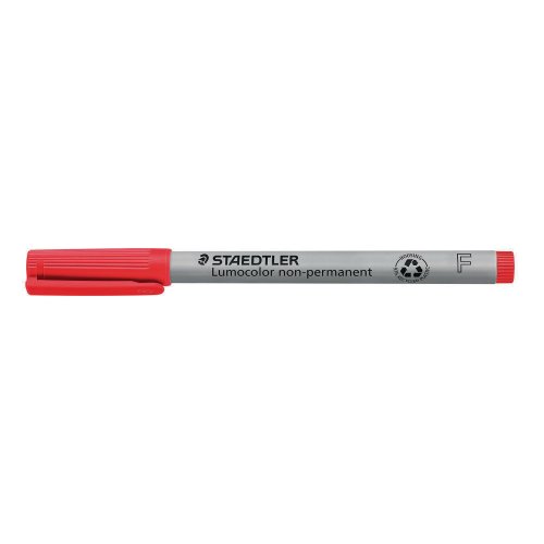 Huopakynä Staedtler lumocolor 316 0,6mm vesiliukoinen punainen, hinta 1,55€