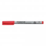 Huopakynä Staedtler lumocolor 316 0,6mm vesiliukoinen punainen