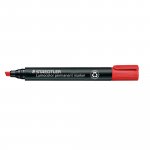 Huopakynä Staedtler lumocolor 350 viisto 2-5 mm permanent punainen