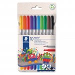 Huopakynä Staedtler noris 2-päinen 10 väriä 10kpl