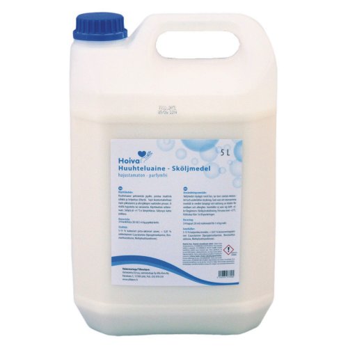 Huuhteluaine Hoiva hajusteeton 5l, hinta 13,34€