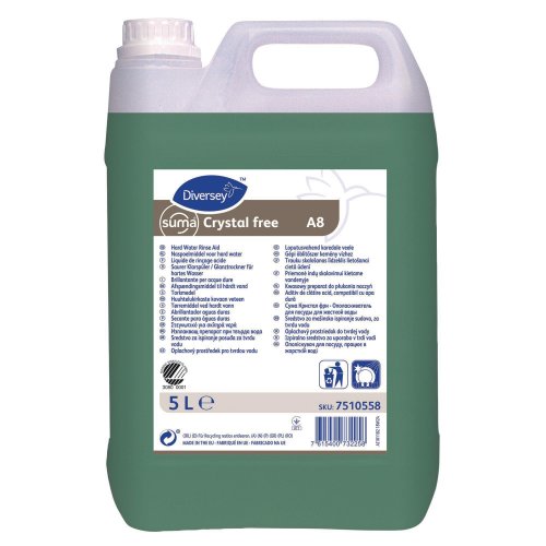 Huuhtelukirkaste Suma crystal free a8 5l, hinta 115,68€