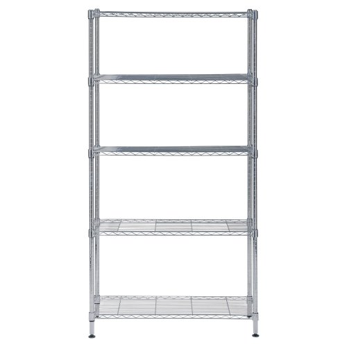 Hyllytyshylly Alba 5 tasoa kromi m-koko, hinta 309,82€