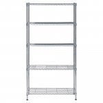 Hyllytyshylly Alba 5 tasoa kromi m-koko