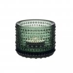Iittala Kastehelmi kynttilälyhty 64mm havunvihreä