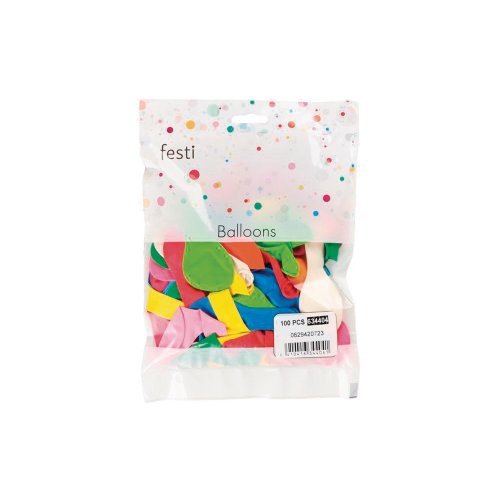 Ilmapallo Festi 22cm 100kpl, hinta 9,29€