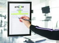 Infotasku Durable Duraframe Note A4 musta