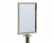 Infotaulu Securit-kulunohjaustolppaan A4