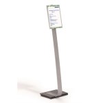 Infoteline Durable Info Stand lattiamalli 118 cm A4