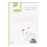 Mustesuihkupaperi Q-CONNECT heavy A4 140g/100 2-puolinen