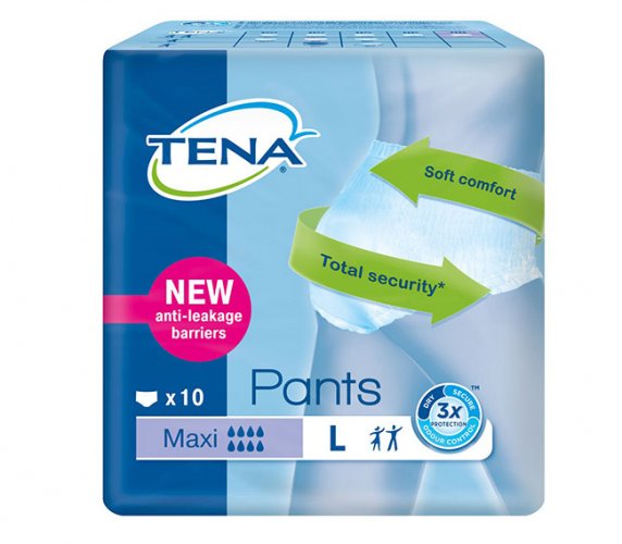 Inkohousut TENA ProSkin Pants Maxi L, hinta 1,71€