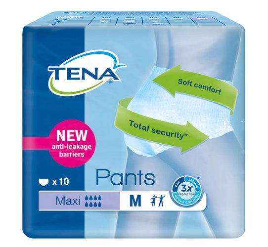 Inkohousut TENA ProSkin Pants Maxi M, hinta 1,60€