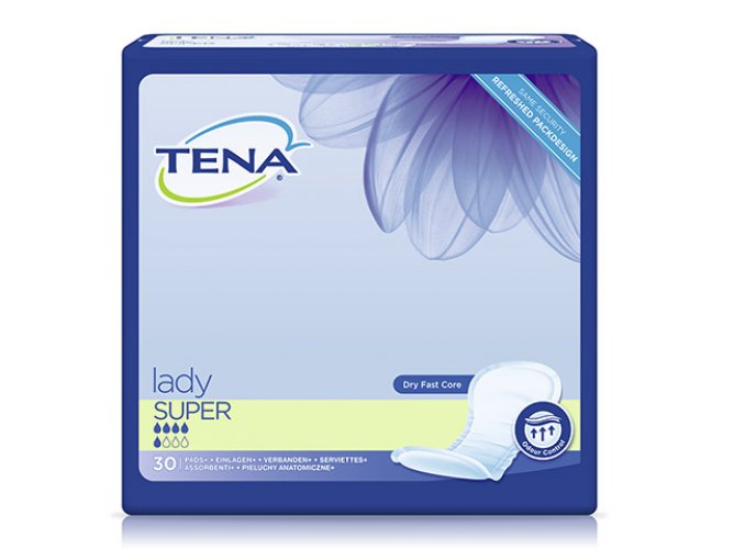 Inkontinenssisuoja TENA Lady Super, hinta 0,41€
