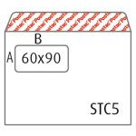 Isoikkunakuori Postac C5 80G STRH 90 x 60 mm valkoinen /1000
