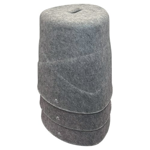 Jakkara Alba stool harmaa 3kpl, hinta 111,19€