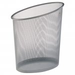 Jäteastia Alba mesh 18l hopea