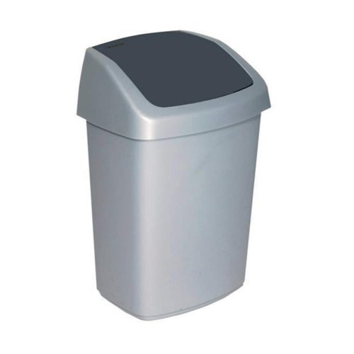 Jäteastia Curver heilurikansi harmaa 25l, hinta 18,90€