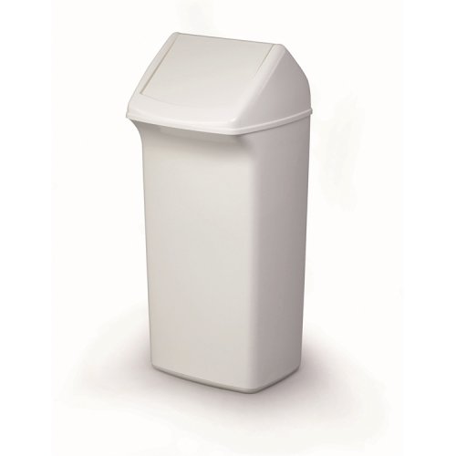 Jäteastia Durabin Flip 40L valkoinen sisältää heilurikannen, hinta 51,08€