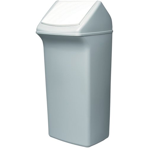 Jäteastia Durable heilurikannella 40l harmaa/valkoinen, hinta 79,27€