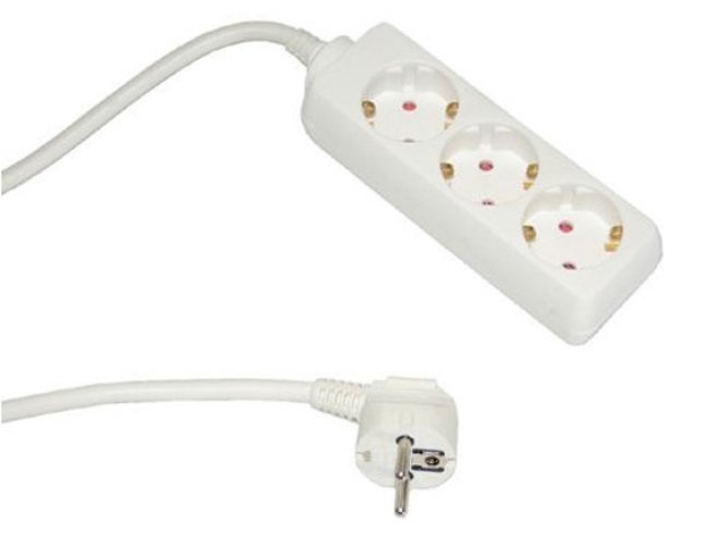 Jatkojohto Airam 3-osainen 1,5 m, hinta 6,64€