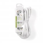 Jatkojohto Nedis 3-osainen maadoitettu 3m