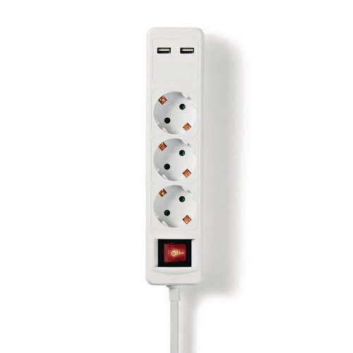 Jatkojohto Usb Portilla Nedis 3-osainen 1,5m, hinta 15,34€