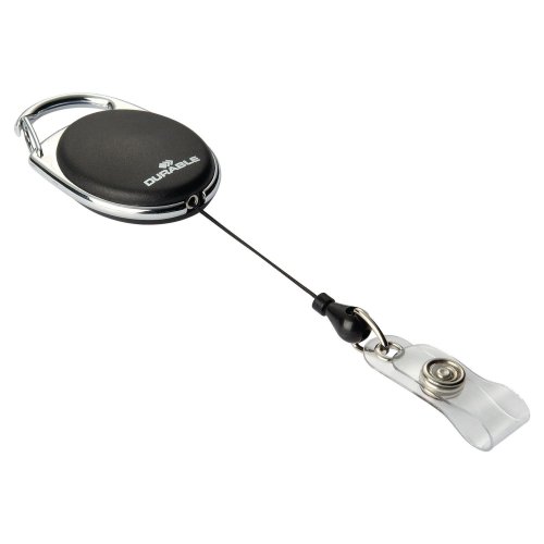 Korttipidike jojo Durable 8324 musta 10kpl, hinta 60,82€