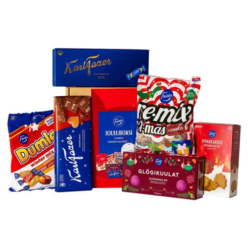 Jouluboxi Fazer, hinta 73,67€