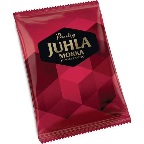 Juhla Mokka Kahvi suodatinjauhatus tumma paahto annospussi 100g 44kpl, hinta 141,02€