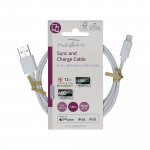 Kaapeli Nedis lightning usb-a 1m