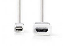 Kaapeli Nedis Mini DisplayPort uros - HDMI uros 2 m