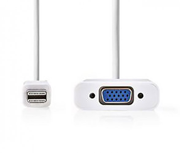 Kaapeli Nedis Mini DisplayPort uros - VGA naaras 20 cm, hinta 19,39€