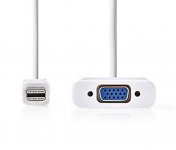 Kaapeli Nedis Mini DisplayPort uros - VGA naaras 20 cm