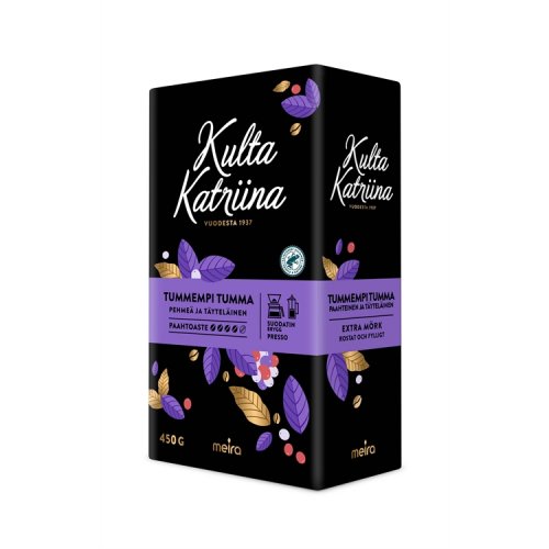 Kahvi Kulta Katriina Tummempi Tumma SJ 450g, hinta 13,46€