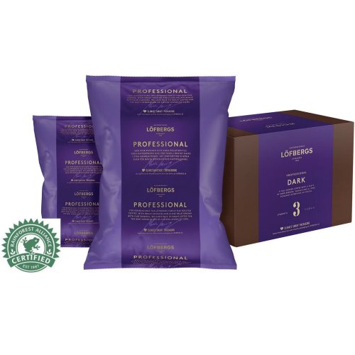 Kahvi Löfbergs professional dark tumma paahto annospussi 80g 75kpl, hinta 176,77€