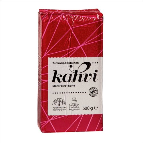 Kahvi Menu tummapaahtoinen suodatinjauhatus 500 g, hinta 9,38€