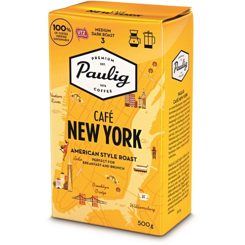 Kahvi Paulig Café New York 500 g SJ, hinta 13,87€