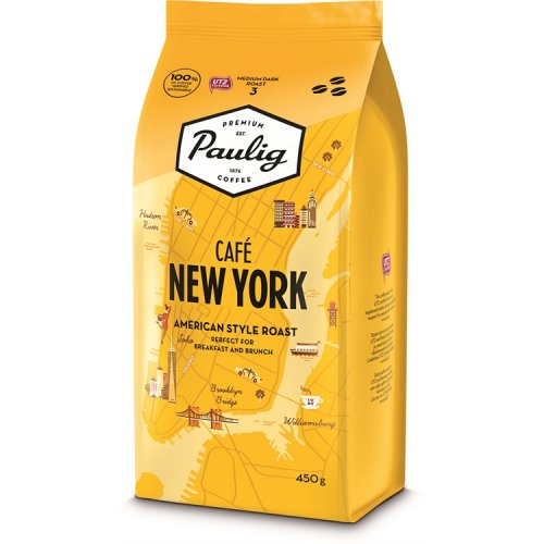 Kahvi Paulig Café New York papu 8 x 450 g, hinta 103,29€