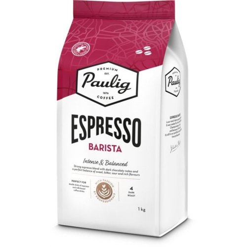 Kahvi Paulig Espresso Barista papu 1 kg, hinta 48,85€