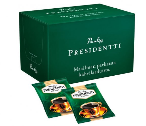 Kahvi Paulig Presidentti hieno suodatinjauhatus 44 x 100 g, hinta 132,56€